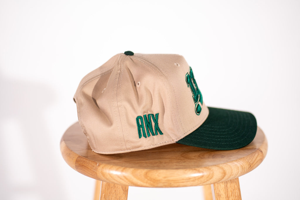 1331 Tomahawk A-Frame Cap cream side view